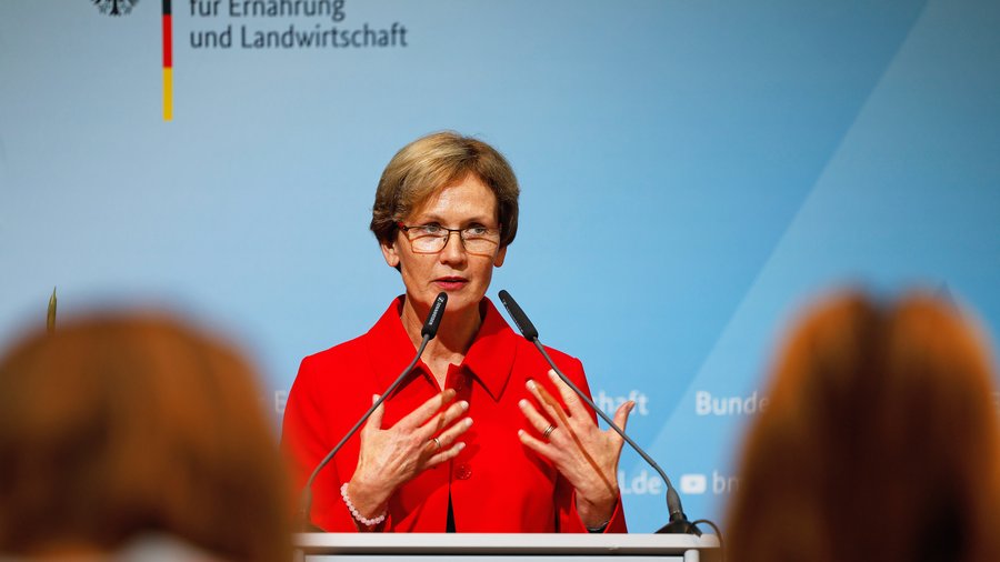 BLE-Präsidentin Dr. Margareta Büning-Fesel spricht Eröffnungsworte. © Holger Gross/BMEL