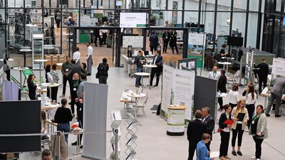 Vogelperspektive auf das Forum. © Holger Gross/BMEL