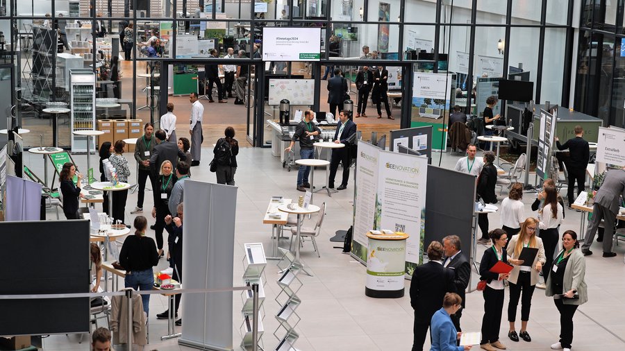 Vogelperspektive auf das Forum. © Holger Gross/BMEL