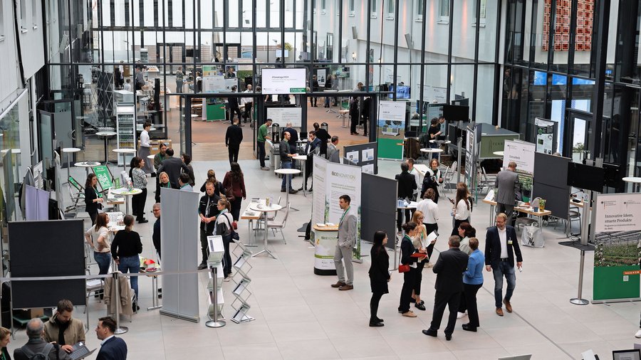 Das Forum der Innovationstage 2024 aus der Vogelperspektive 