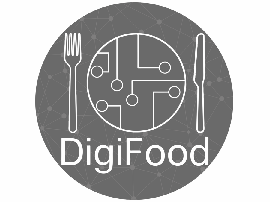Logo des Vernetzungs- und Transferprojektes DigiFood © agrathaer