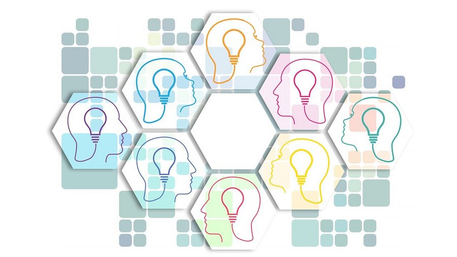 Illustration von einem Teamgefüge. © Gerd Altmann über Pixabay