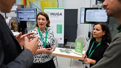 Austausch im Forum. © Holger Gross/BMEL